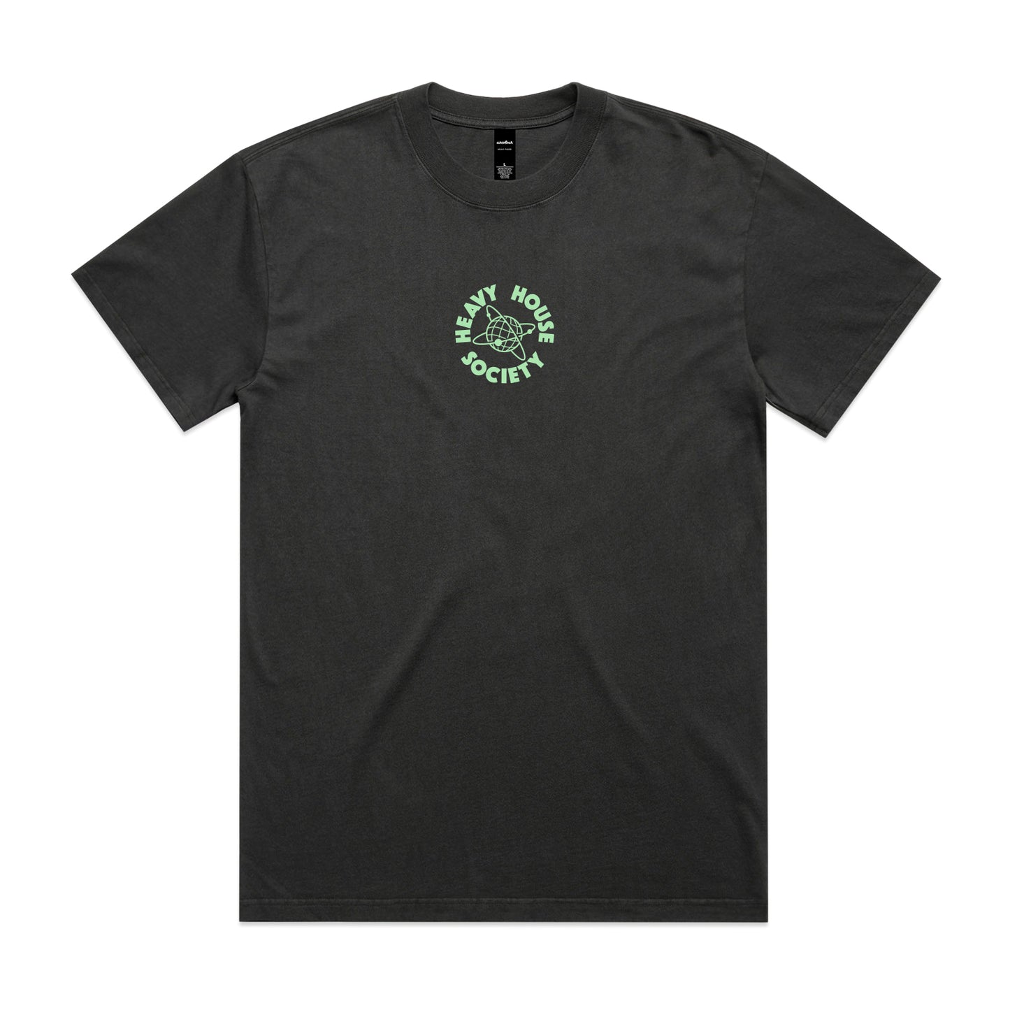 Heavy House Society 'Rhythm Snare Bass' Heavy Oversized T Shirt. LTD to 200 T Shirts