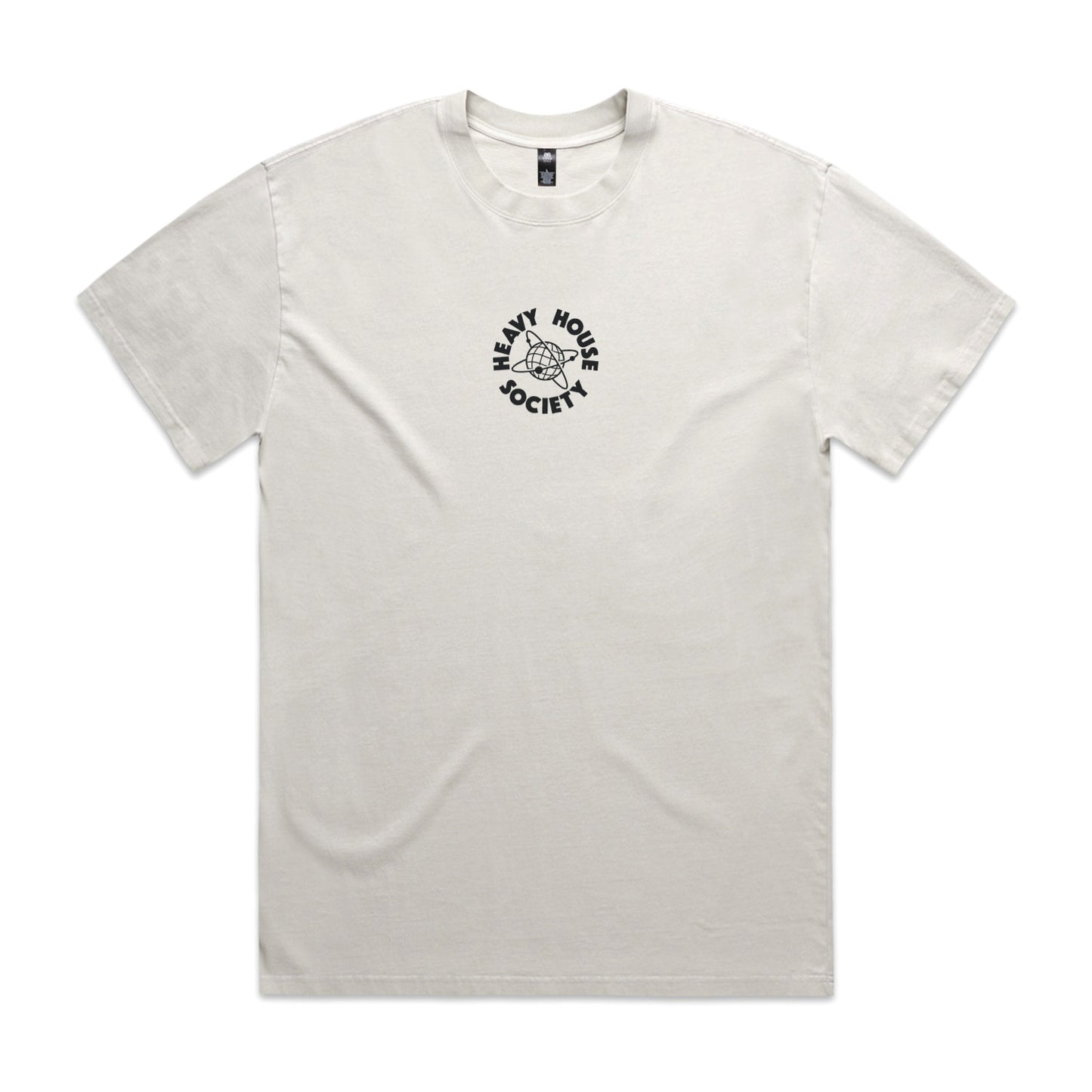 Heavy House Society Oversized Heavy T Shirt - Colour: Faded Bone